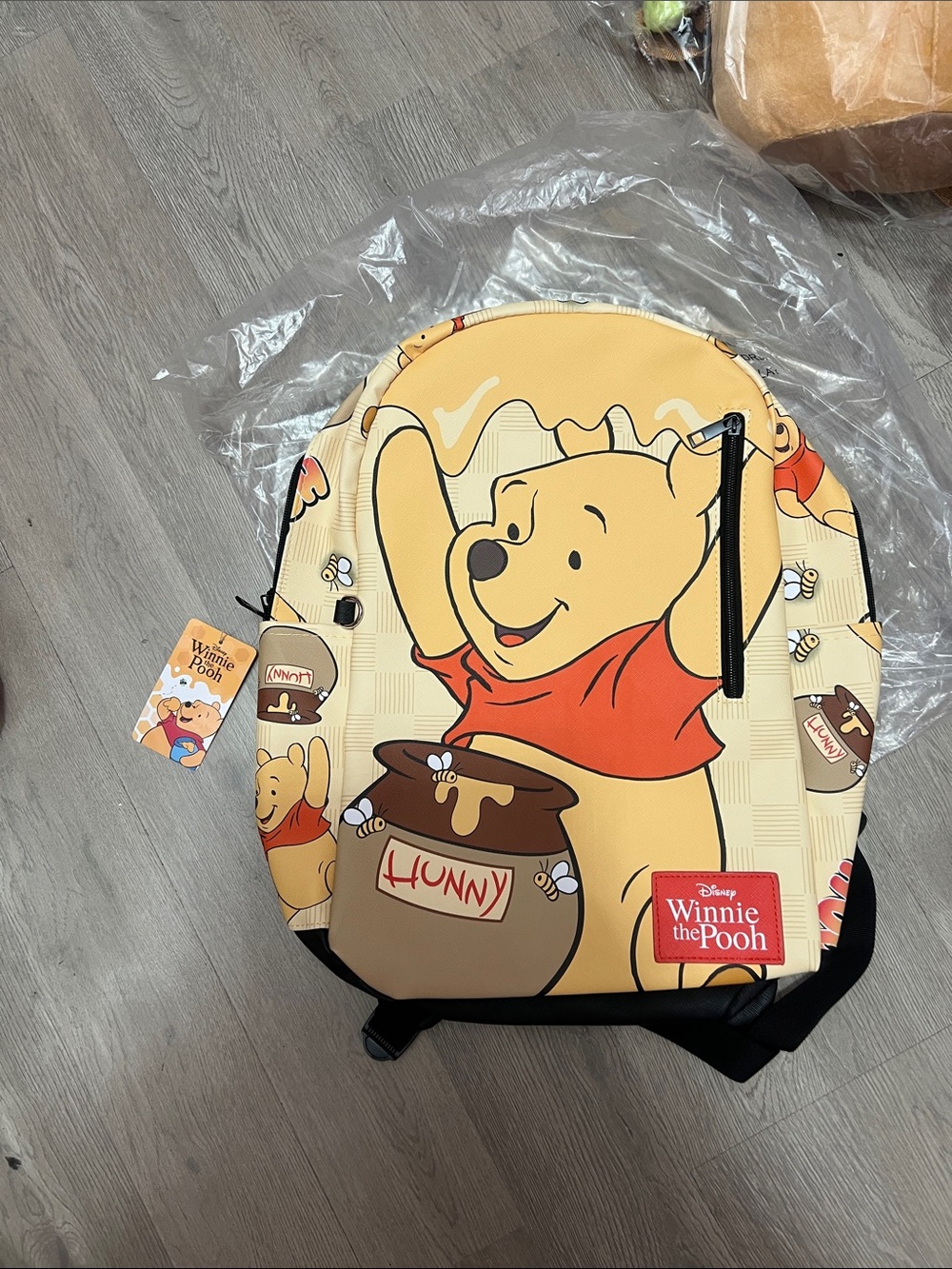 Backpack - Yellow Winnie the Pooh
